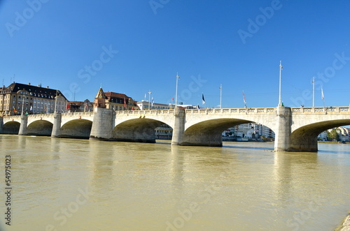 Mittlere Brücke, Basel, Switzerland © lucazzitto