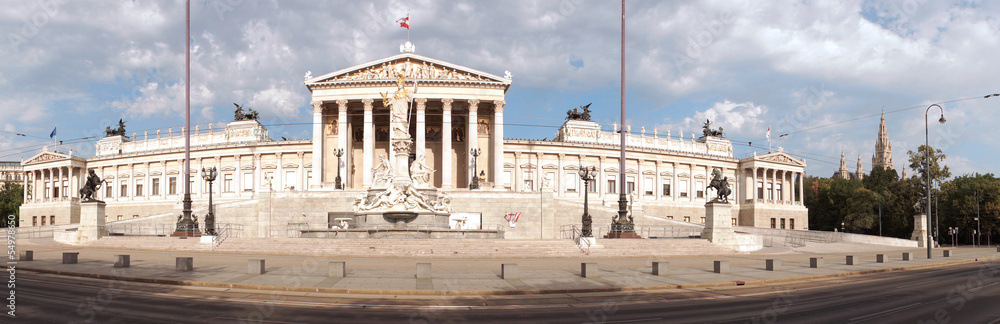 Naklejka premium Austrian Parliament