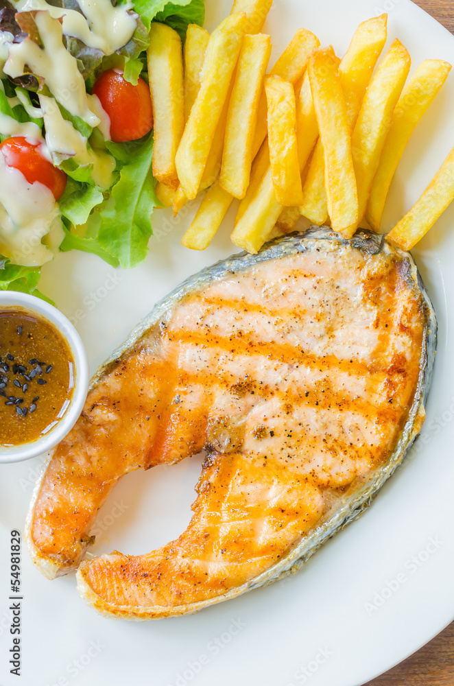 Salmon Steak Salmon Steak