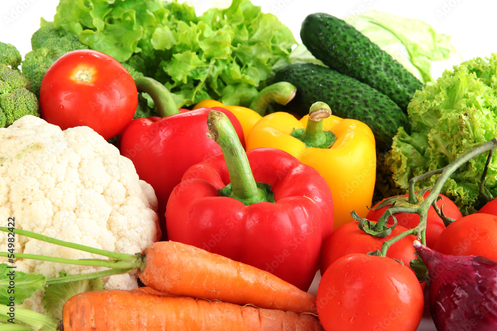 Fresh vegetables close up Fresh vegetables close up