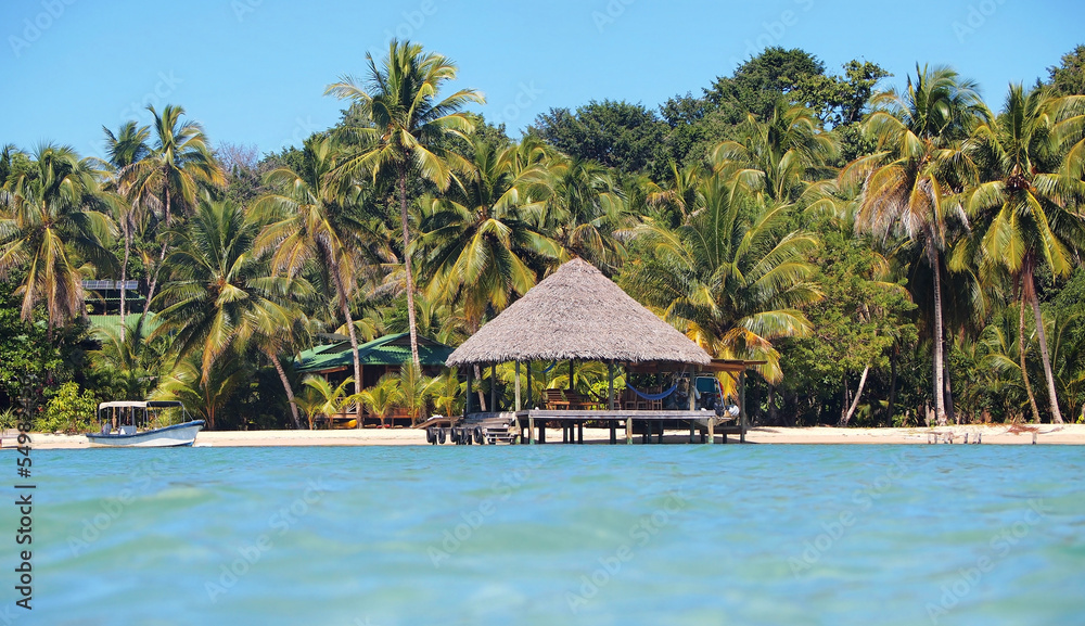 Tropical beach home paradise Tropical beach home paradise
