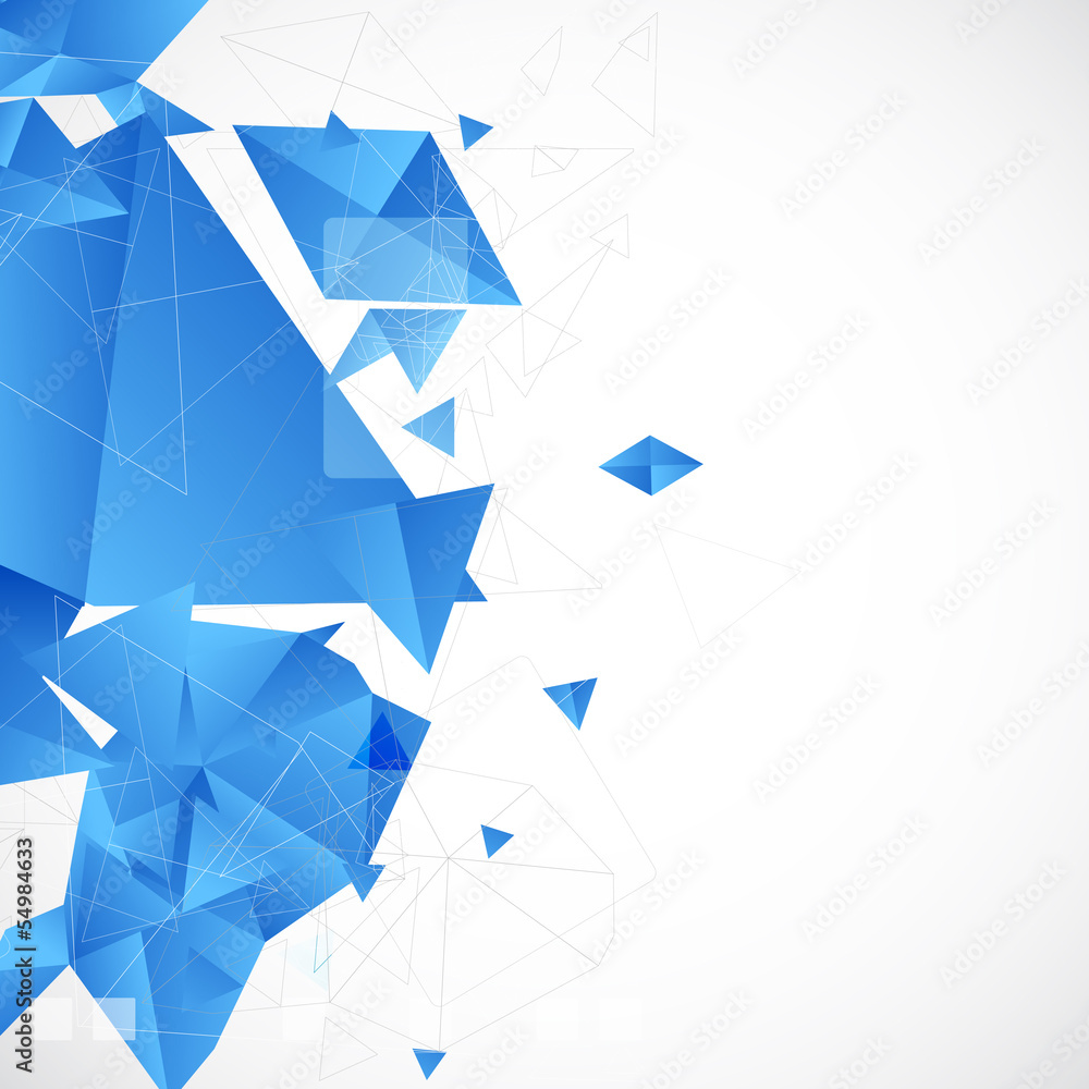 Abstract blue futuristic background for design Abstract blue futuristic background for design
