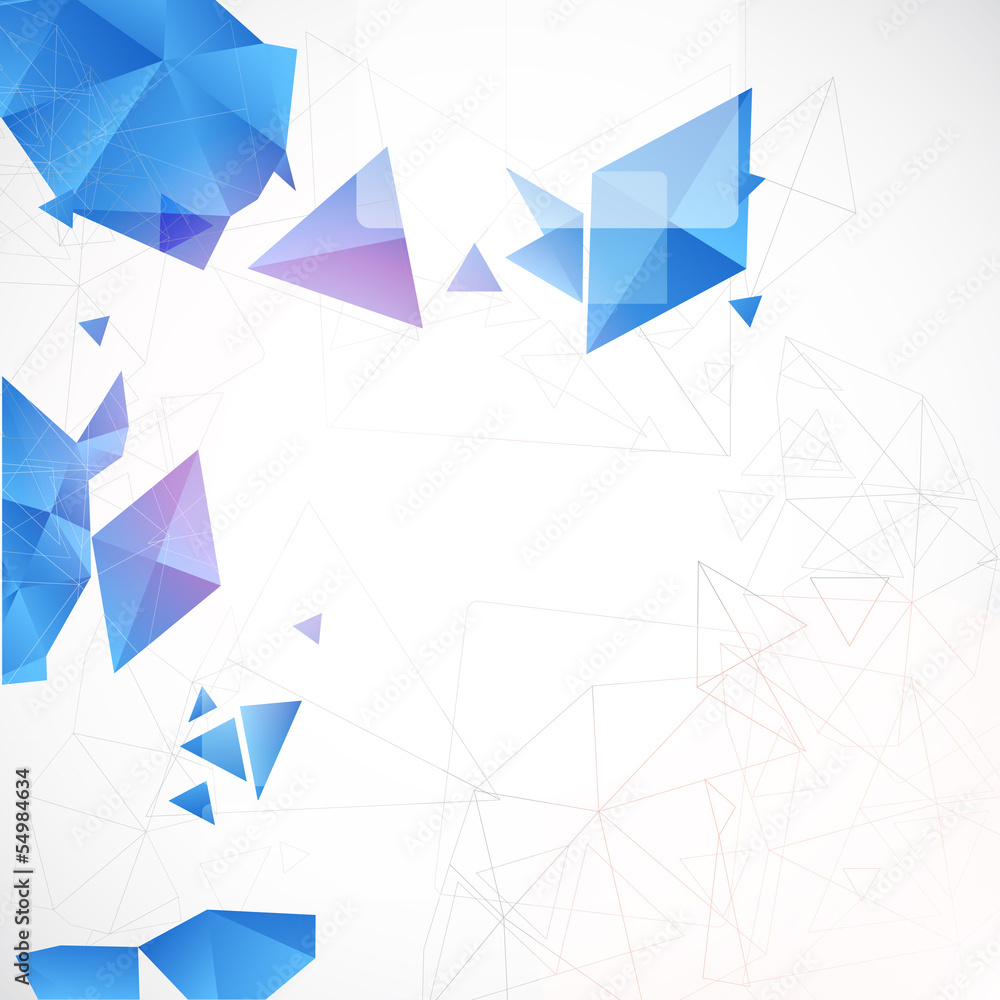 Abstract blue futuristic background for design Abstract blue futuristic background for design