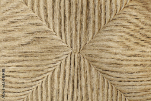 rattan palm texture from designed chair photo