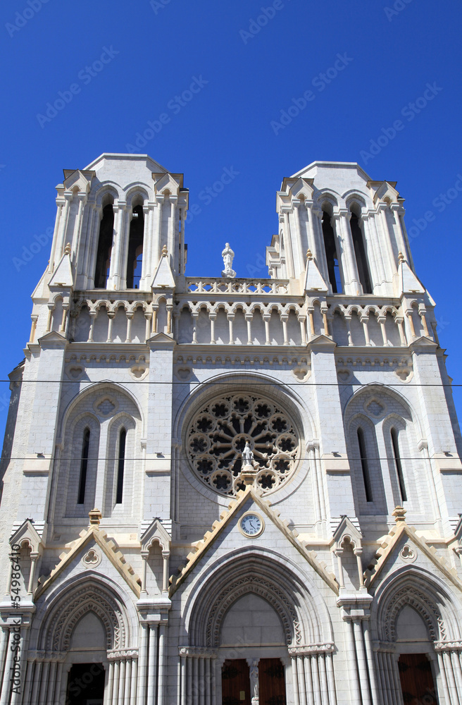 Basilique Notre Dame, Nice,Cote d'Azur, France
