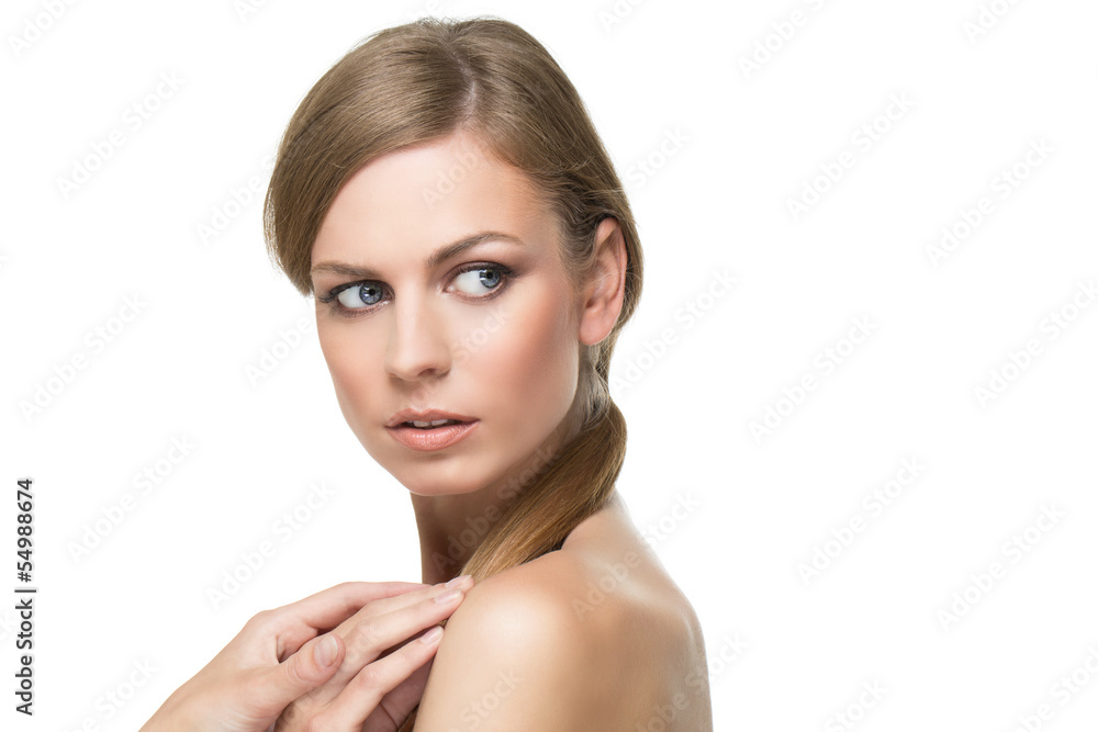 Portrait of beautiful girl