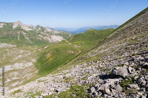 Panorama vers la vallée de Courchevel © Sébastien Closs