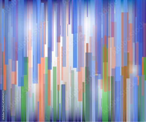 Vector Abstract Colorful Lines Background