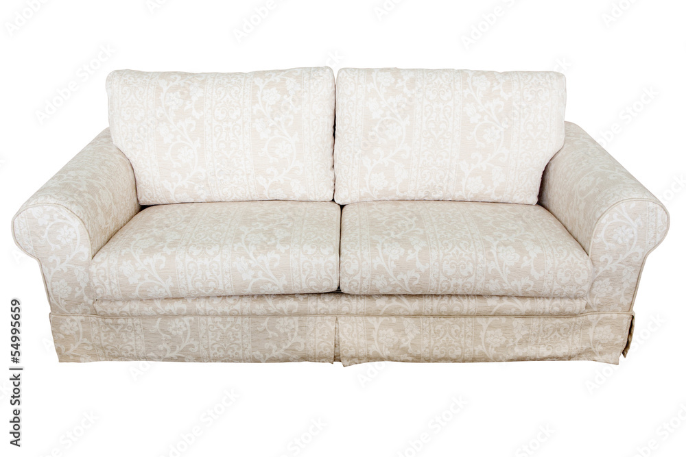 Sofa isolated on white background Sofa isolated on white background