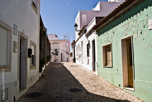 Old street in the ancient town of Silves, Portugal. © Elena Pavlova
