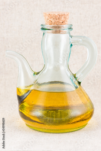 Olive oil in jar
