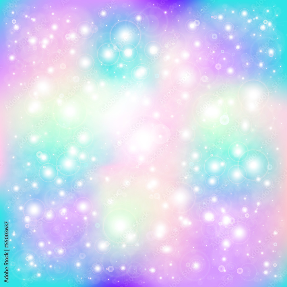 Background with stars and particles Background with stars and particles