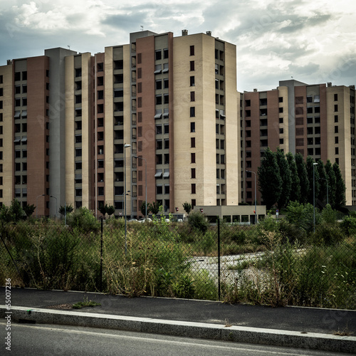 desolate suburb landscape © Eugenio Marongiu