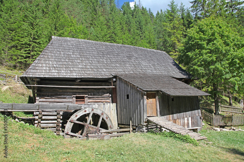 Water mill at Kvacianska dolina - valley in region Liptov, Slova photo