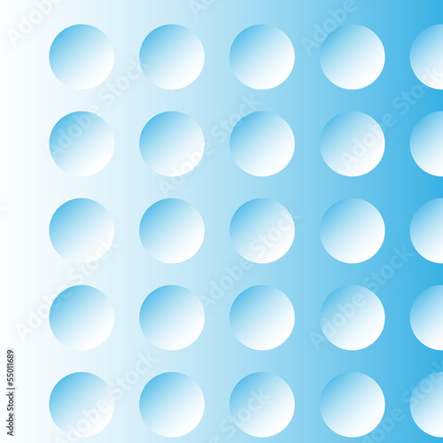 abstract blue background  the illusion of the circles