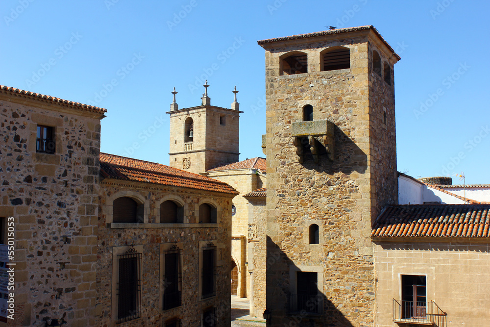 Cathedral of Caceres, Caceres, Spain