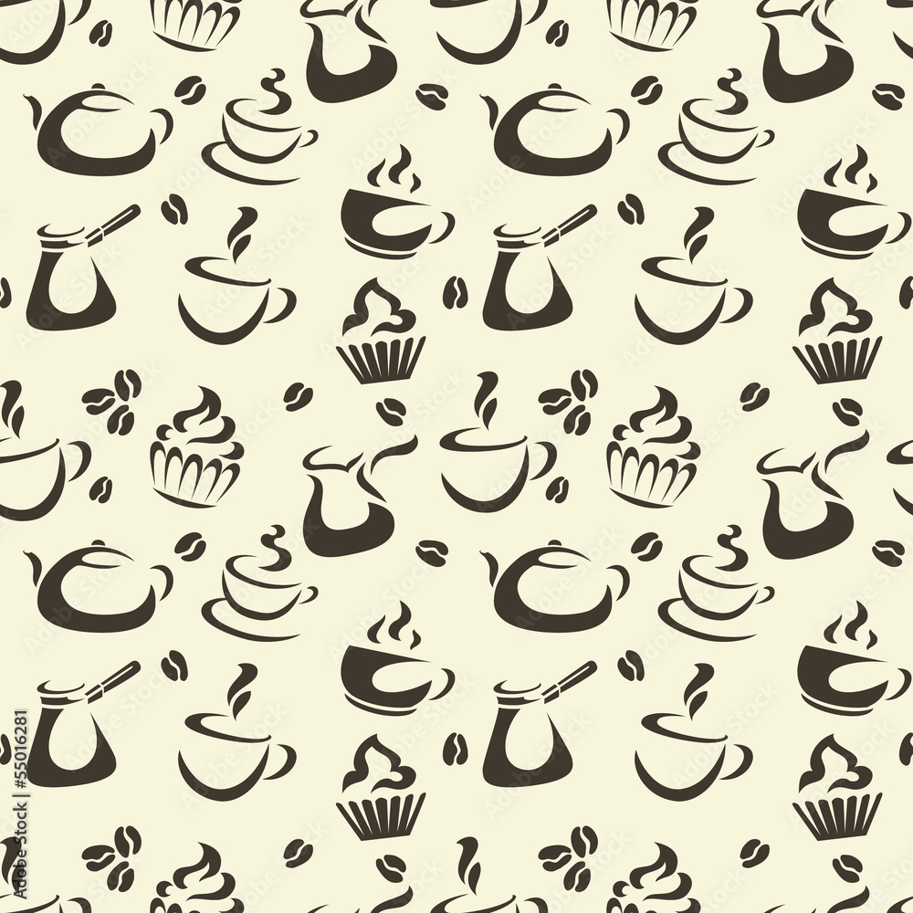 Coffee Seamless Pattern Coffee Seamless Pattern