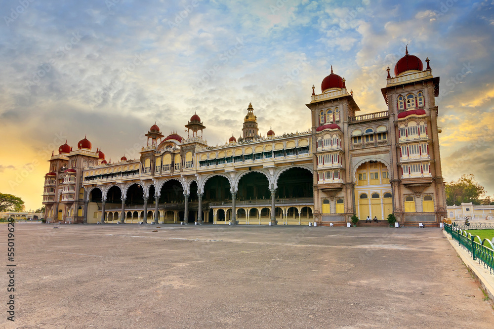 The famous Mysore Palace , Mysore , India