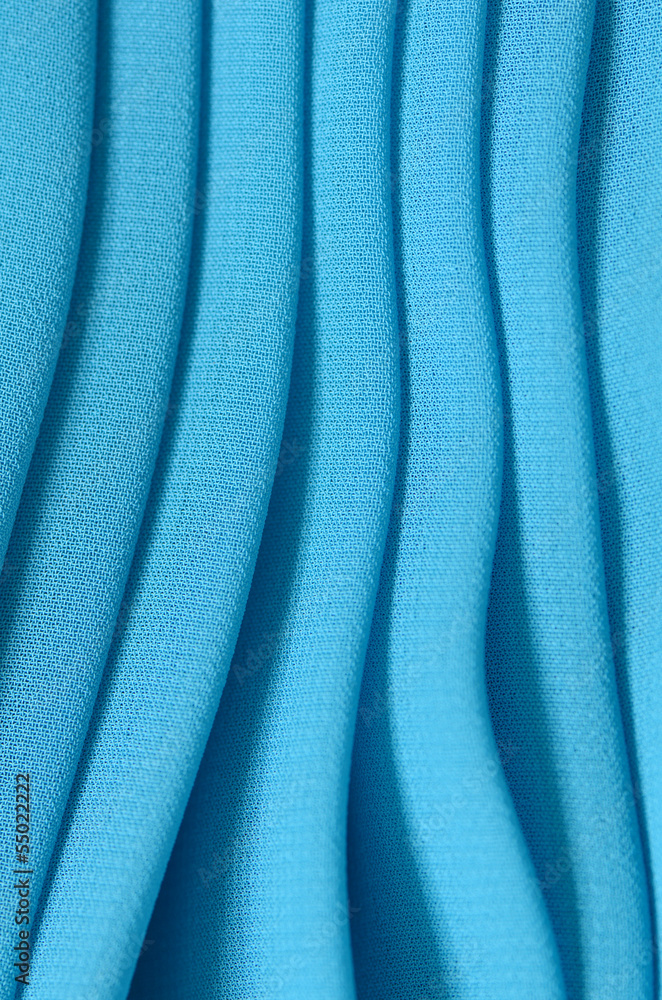 Fototapeta premium Pleated fabric.