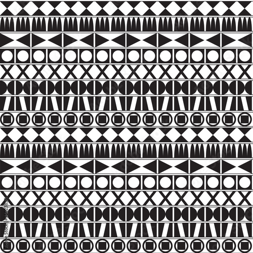 Monochrome geometric background