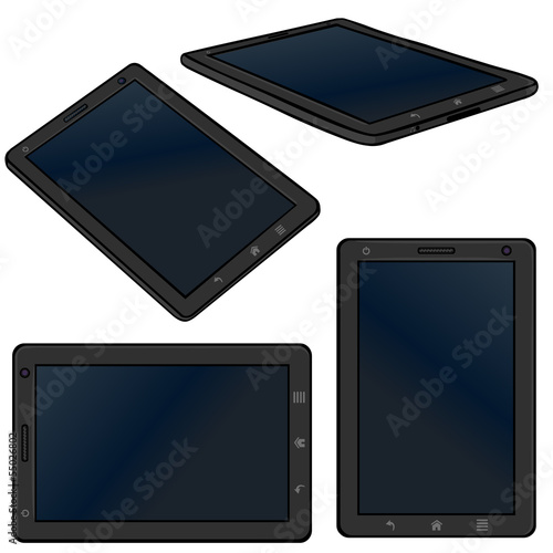 vector tablet PC