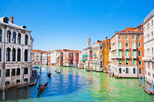 Scenic view of Canal Grande in Venice, Italy © JFL Photography