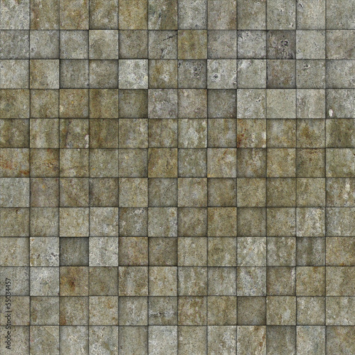 grunge tile mosaic wall floor gray