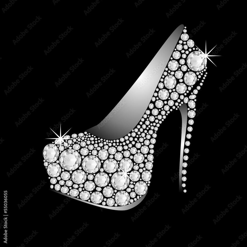 high heels diamond