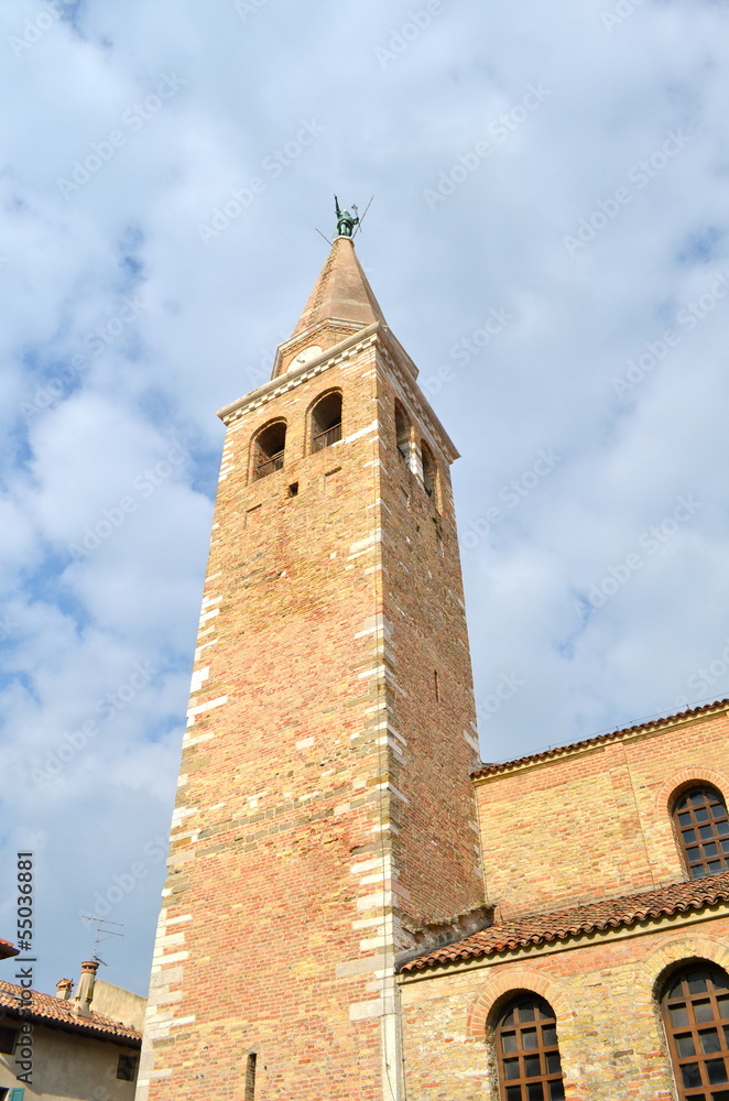 The Church of Santa Eufemia in Grado, Italy