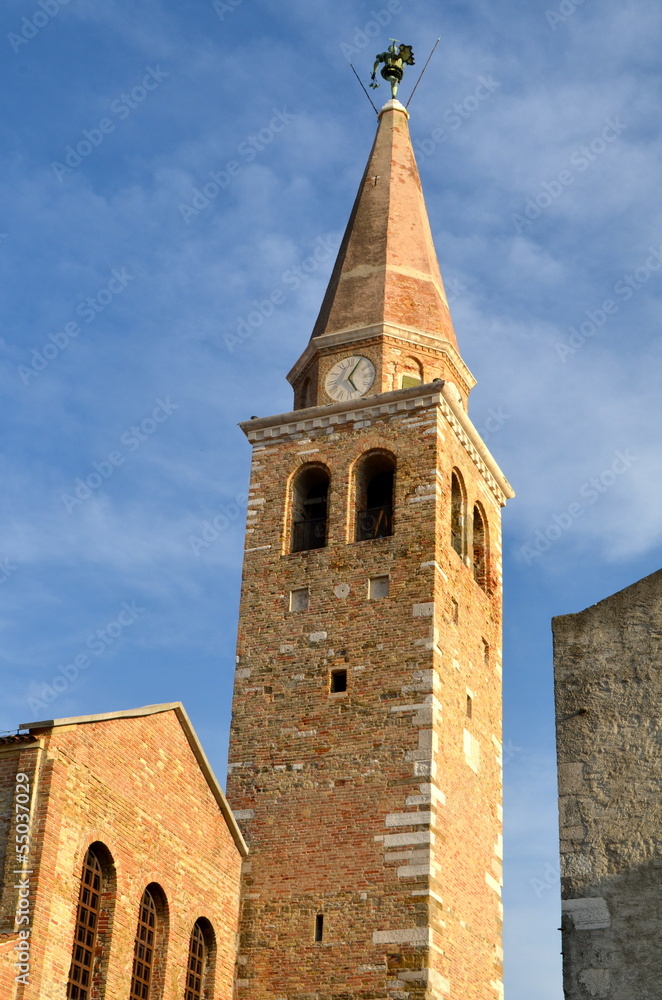 Fototapeta premium The Church of Santa Eufemia in Grado, Italy
