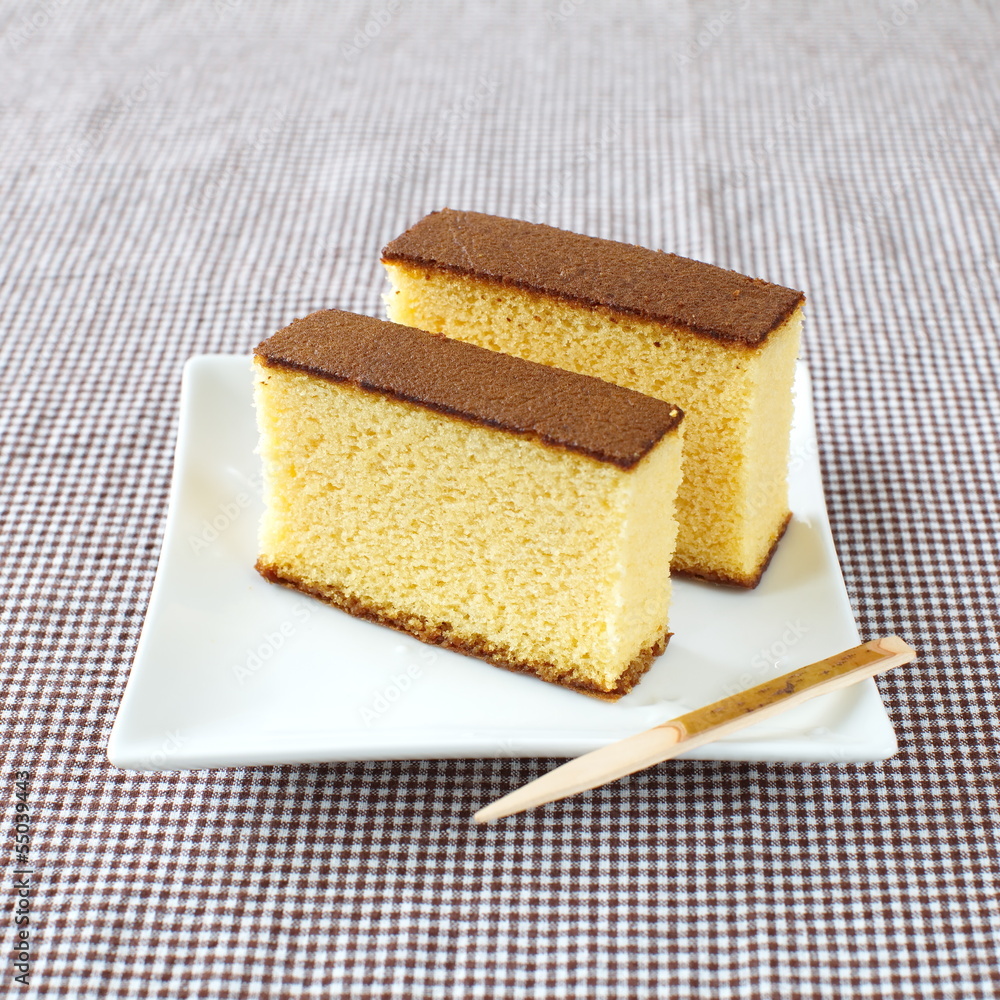 Fototapeta premium sponge cake
