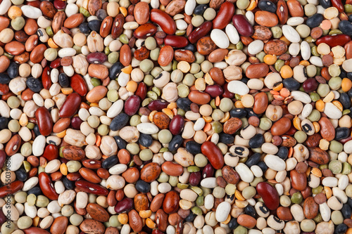 Raw beans