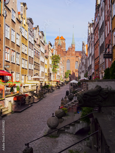 Colorful houses of Gdansk, Poland