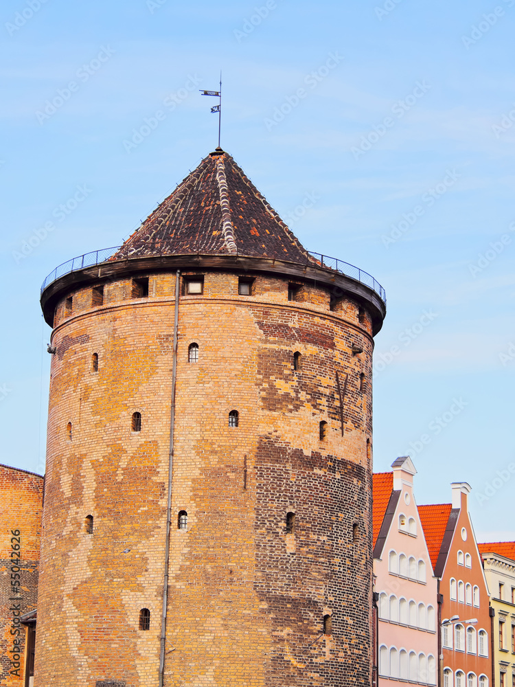 Fototapeta premium Stagiewna Gate in Gdansk, Poland