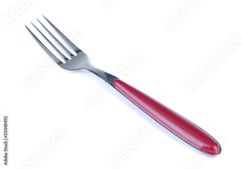 Fork  isolated on white