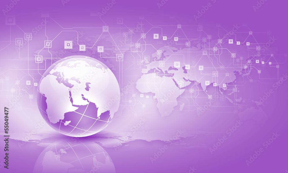 Fototapeta premium Globalization concept