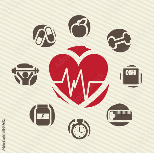healthy icons