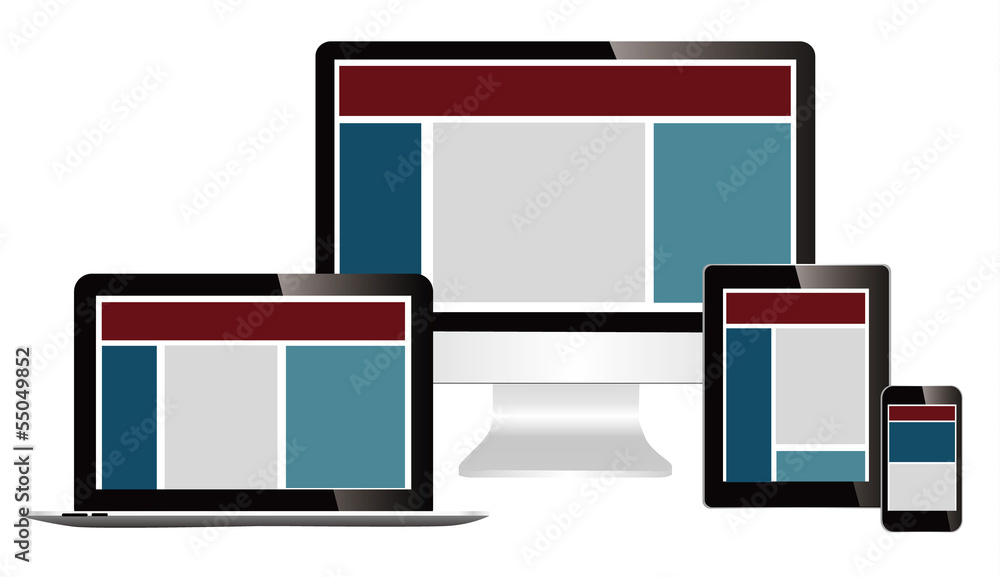 responsive web design on different devices responsive web design on different devices