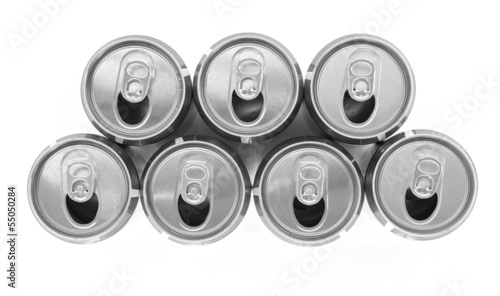 Top view of can