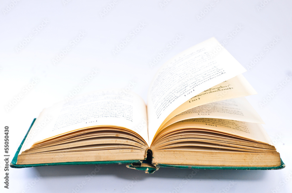 Pages of a old book Pages of a old book