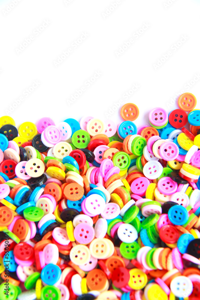 Fototapeta premium Colorful buttons, Colorful Clasper