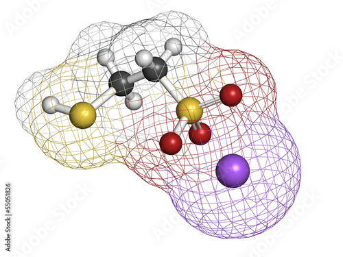 Mesna cancer chemotherapy adjuvant and mucolytic drug. photo