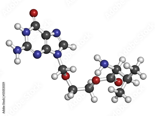 Valaciclovir (valacyclovir) herpes infection drug photo