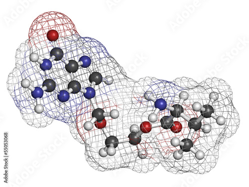 Valaciclovir (valacyclovir) herpes infection drug photo