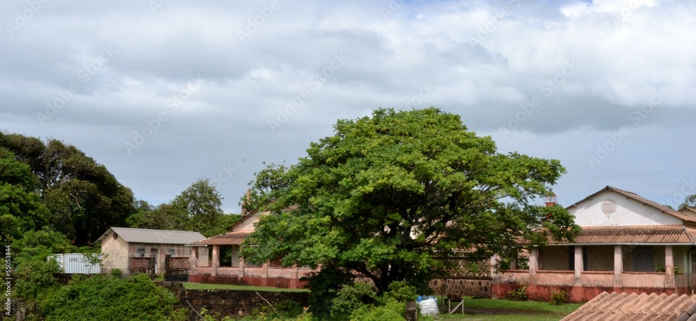 VESTIGES DU BAGNE DES ILES DU SALUT (GUYANE)