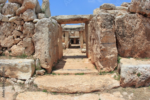 Hagar Qim, ancient Megalithic Temple of Malta