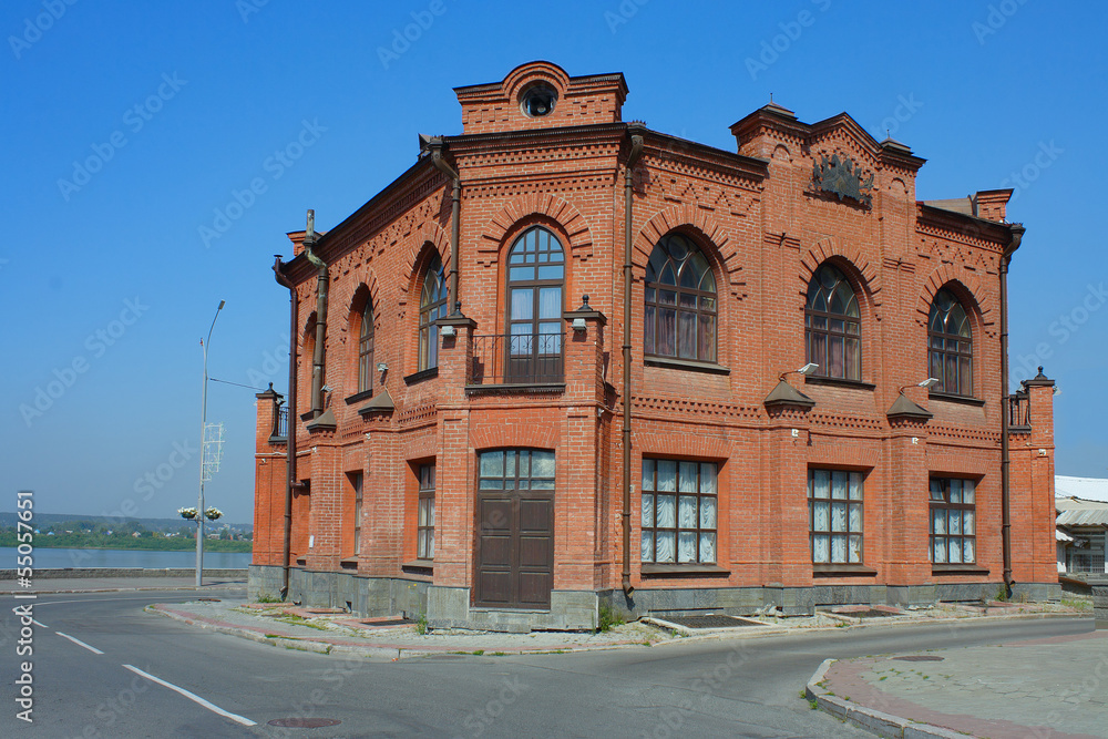 Tomsk, the ancient building of the restaurant