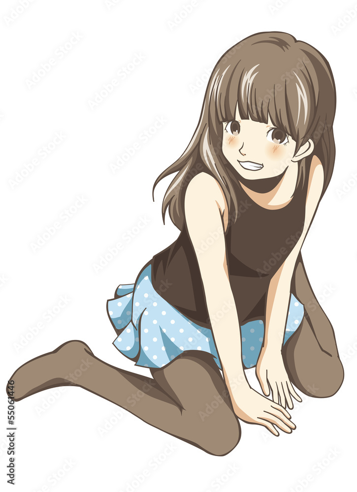 女の子