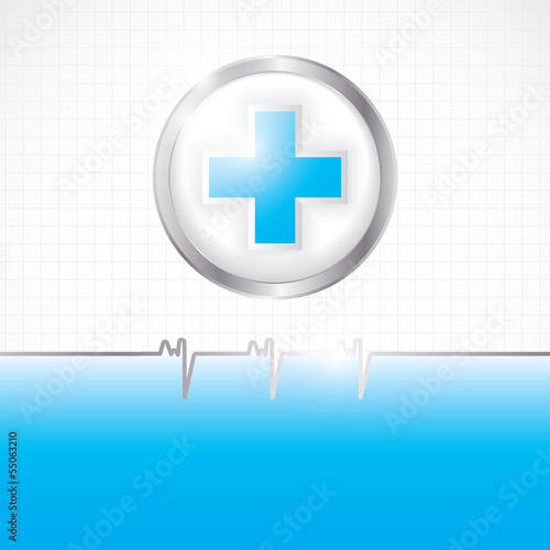 Abstract medical background