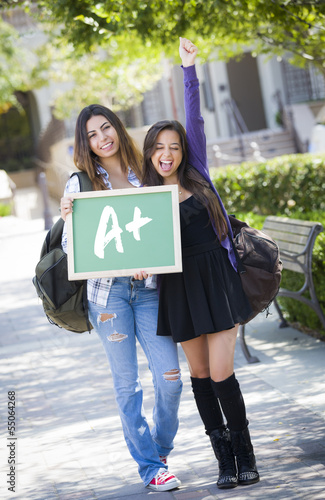 Mixed Race Female Students ...